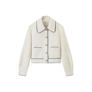 EICHITOO Jackets Coats Women's Ecru