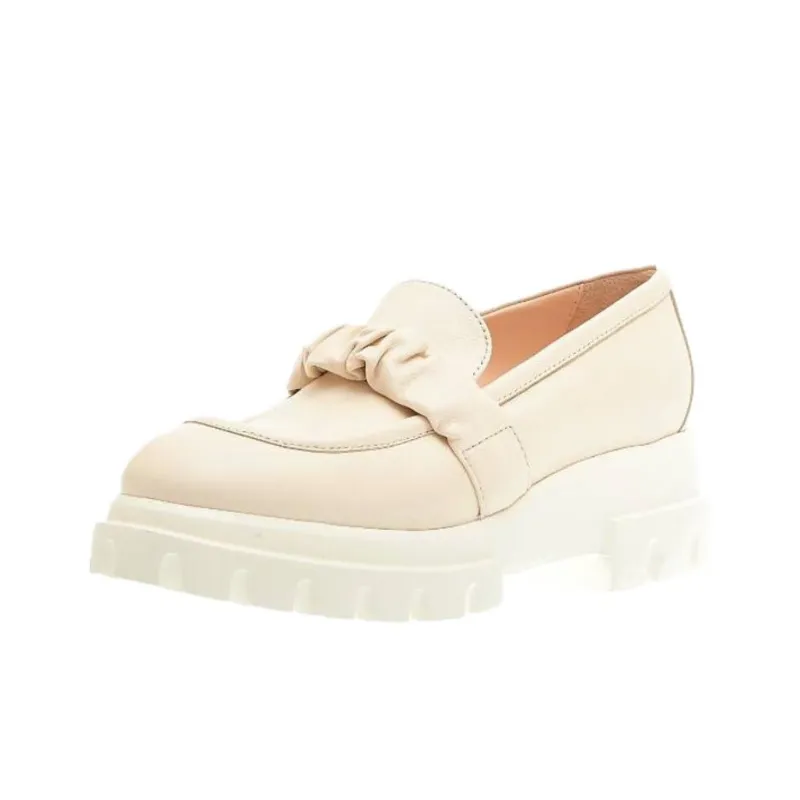 AGL Loafers Women's Beige-2
