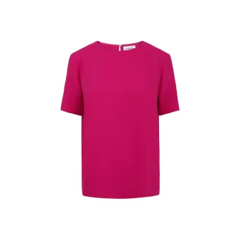 PAROSH T Shirts Women's Fuchsia