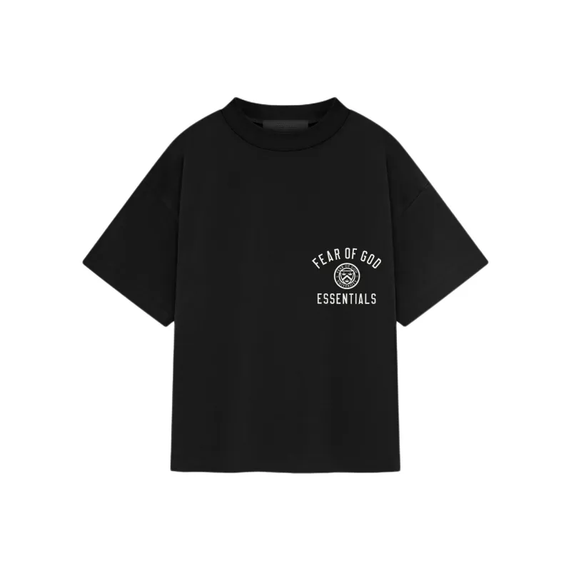 Fear Of God Essentials Women's Tri Blend Crewneck Tee FW24 Black-0