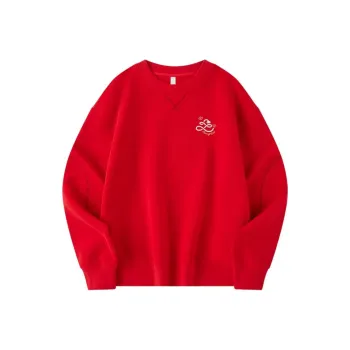 QIAODAN Sports Lifestyle Collection Quality Drying Sweatshirt Women's Koi Fish Red