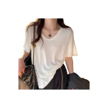 Puppytown Set in Sleeve T Shirt Women's Black