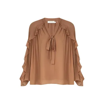 Zimmermann Illuminate Flutter Blouse
