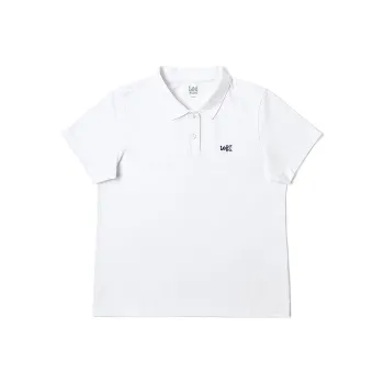 Lee SS25 Polo Shirt Women's White