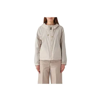 MAXMARA THE CUBE Zip Up Drawstring Reversible Jacket