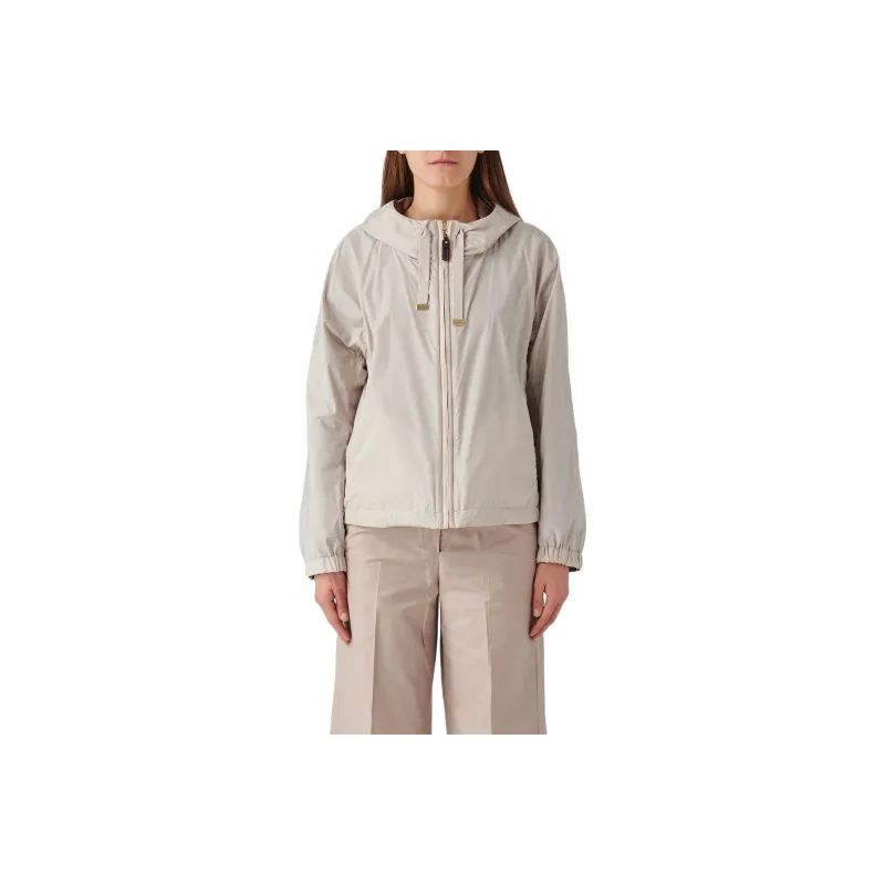 MAXMARA THE CUBE Zip Up Drawstring Reversible Jacket-0