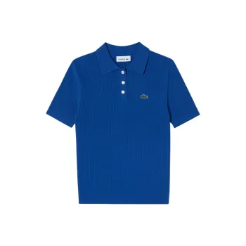 LACOSTE Polo Shirt Women's Blue