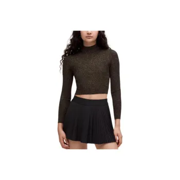 Lululemon Twist BackLong Sleeve Glitter Knit Knitwear Women's