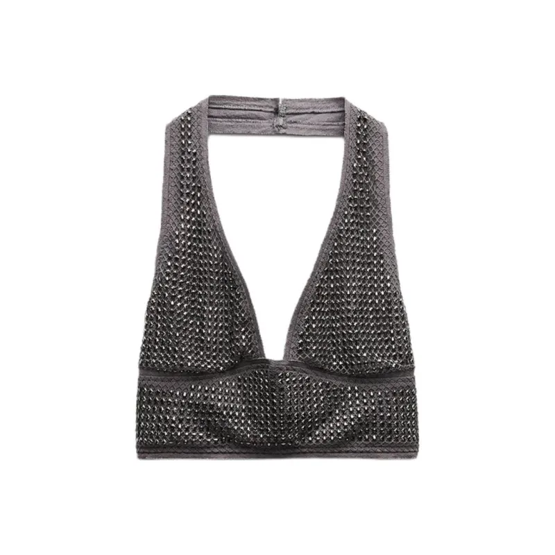 ZARA Camisoles Women's Gray-0