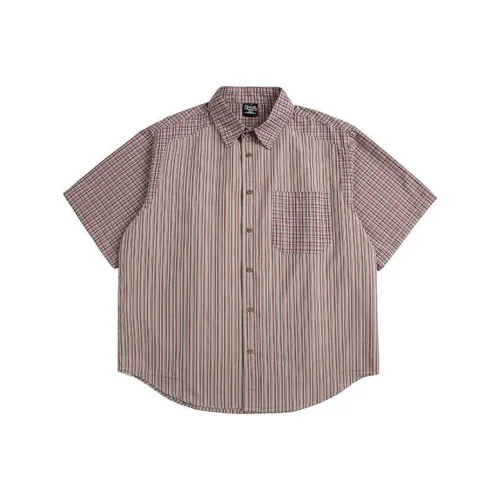 FAIRWHALE Shirts Unisex Red Stripes