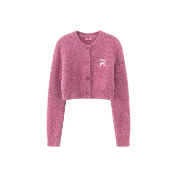 CHUU Knitwear Women's Gray Purple