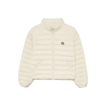 MLB New York Yankees Down Jackets Women's Ecru