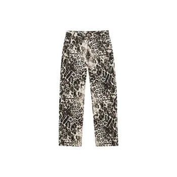Ksubi Mowalola Collaboration Jeans Unisex Brown