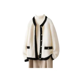 IHIMI Knitwear Women's White Black