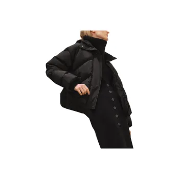 HERMES Down Jacket Women's Black
