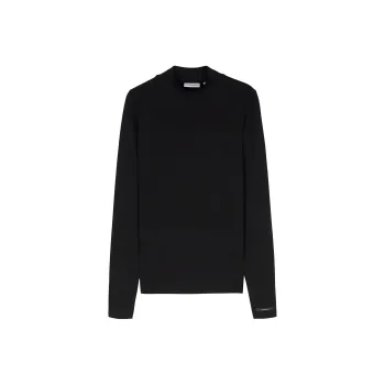 Calvin Klein Fine ribbed Mock neck Top