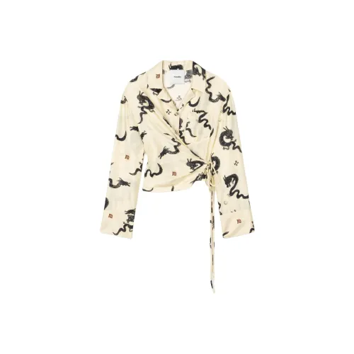 NANUSHKA SS24 Year Of The Dragon Collection Shirt Women's Ecru