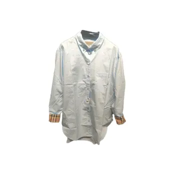 Burberry Shirt Women's Light Blue