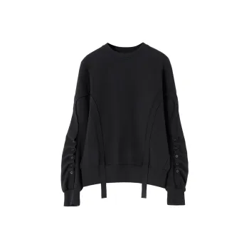 SOON FLOWER Winter Sweatshirt Women's Black