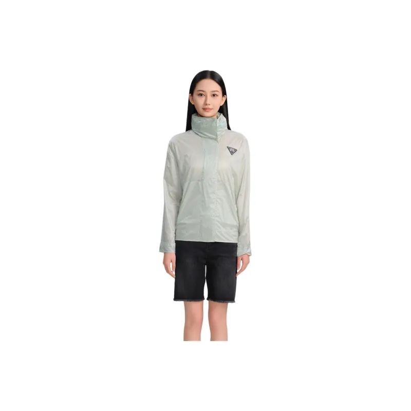 Blood Glitter Jackets Coats Women's Light Green-0