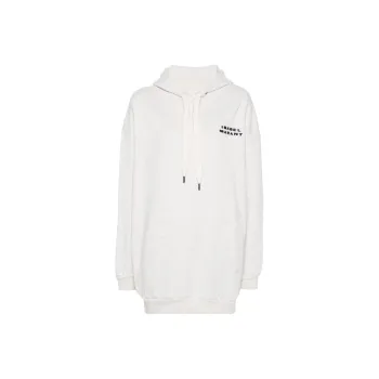 ISABEL MARANT Solena Flocked logo Hoosie