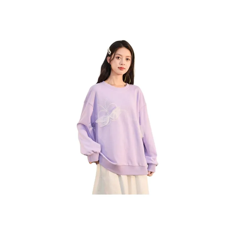 Tonlion Sweatshirt Women's Taro Purple-0