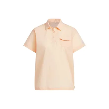 Adidas Polo Shirt Women's Pink Coral