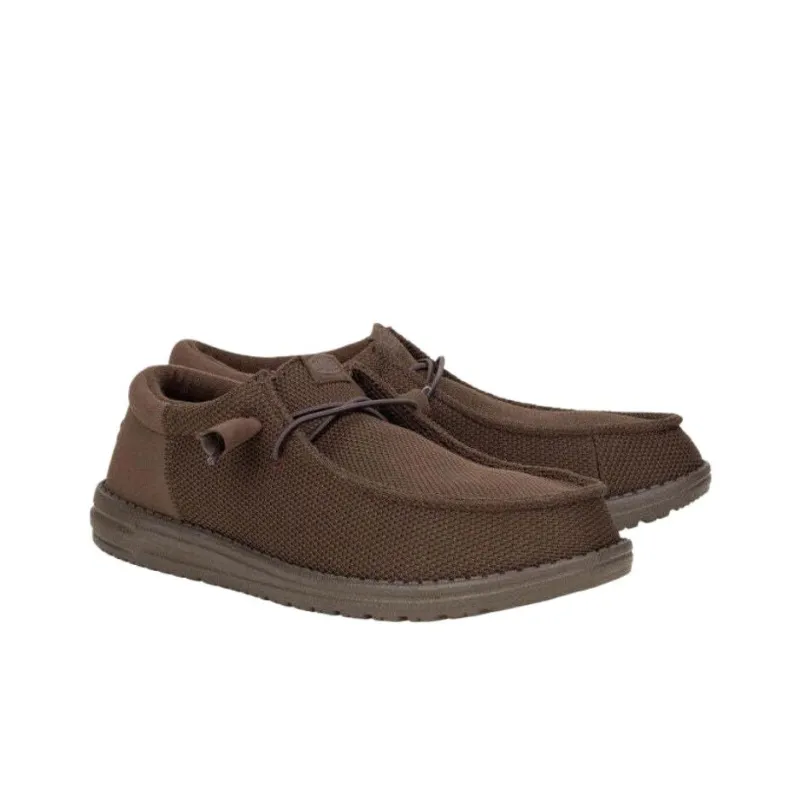 Heydude Wally Funk Mono Casual Shoes Men's Brown-2