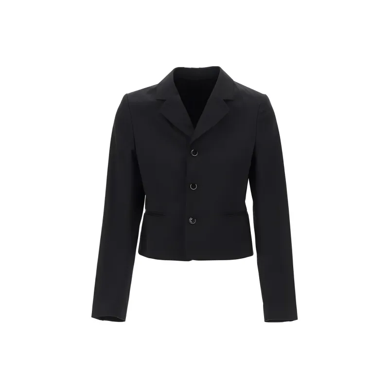 Lemaire Single Breasted Cropped Blazer-0