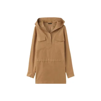 Loro Piana Bardhyl Drawstring Waist Hooded Jacket