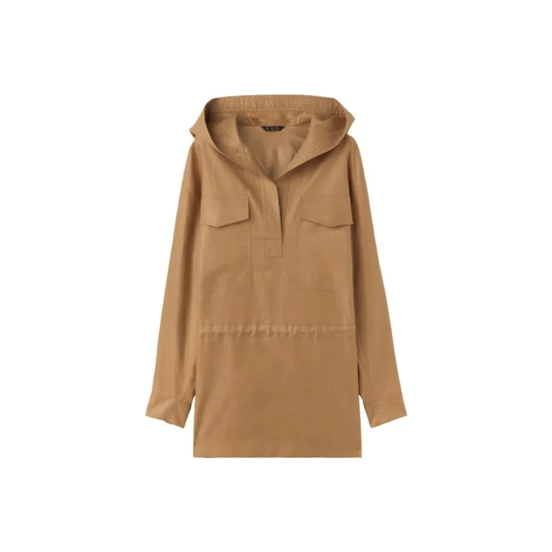 Loro Piana Bardhyl Drawstring Waist Hooded Jacket-0