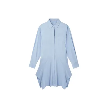 Stella McCartney Collared Long Sleeve Shirt Dress