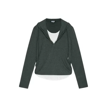 DKNY Sweatshirt Women's Dark Gray
