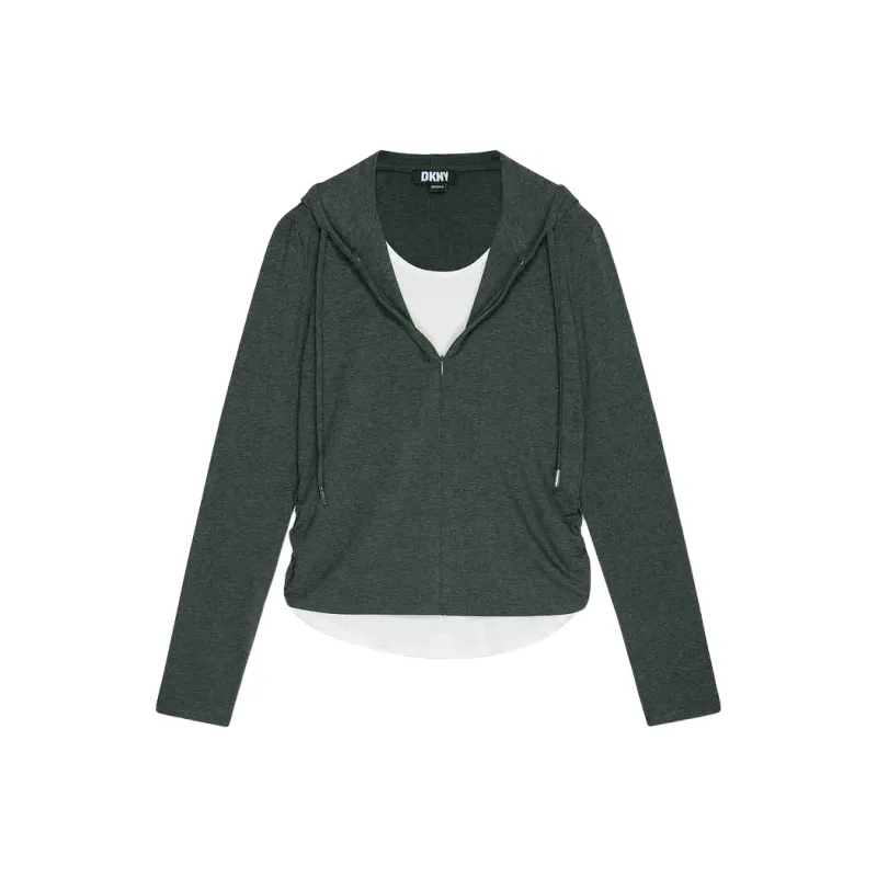 DKNY Sweatshirt Women's Dark Gray-0
