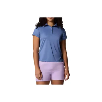 Columbia PFG Tidal Tee Polo Shirt Women's Blue Bell