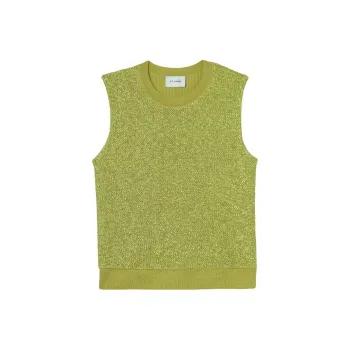 St. John SS24 Knitwear Women's Apple Green