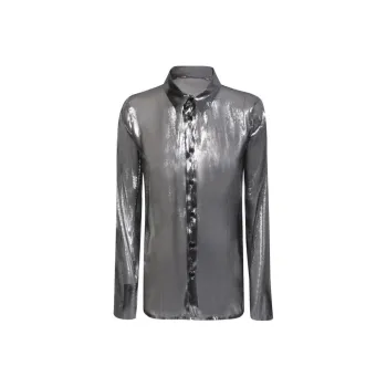 SAPIO Lamé effect Long sleeved Shirt