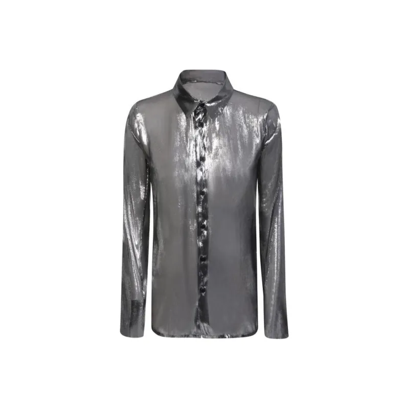 SAPIO Lamé effect Long sleeved Shirt-0