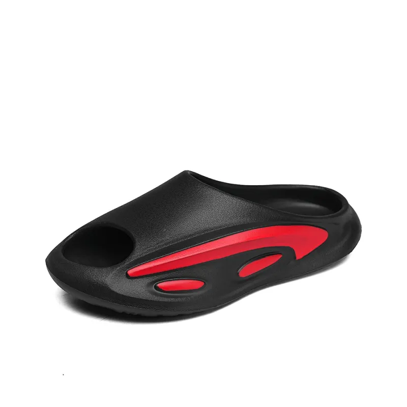 Hong Kong Meng Odor Resistant, Abrasion Resistant Slide Slippers Unisex-2