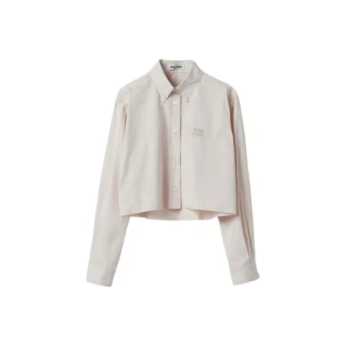 MIU holder miu Shirts Women's Pink
