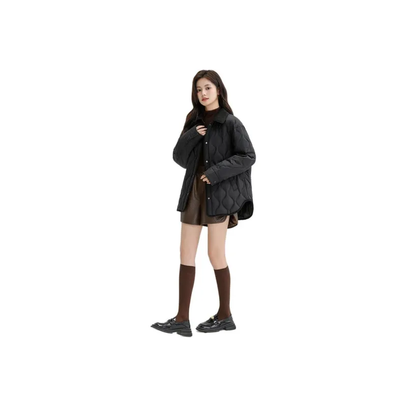SNOW FLYING Cropped Down Jackets Women's-0
