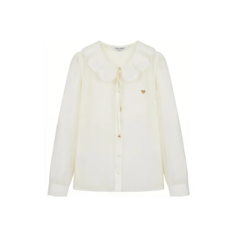 Teenie Weenie Shirts Women's Ivory White-0