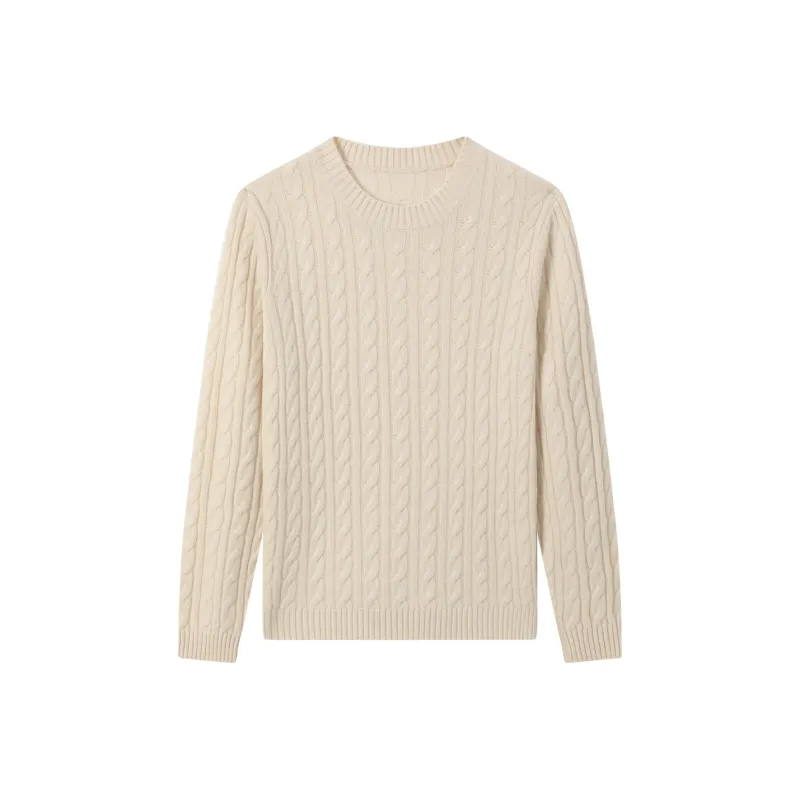 H YXIANG Cashmere Sweater Women's-0