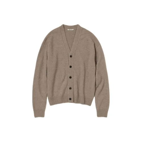 Auralee Baby Cashmere Knit Cardigan 'Natural Brown'