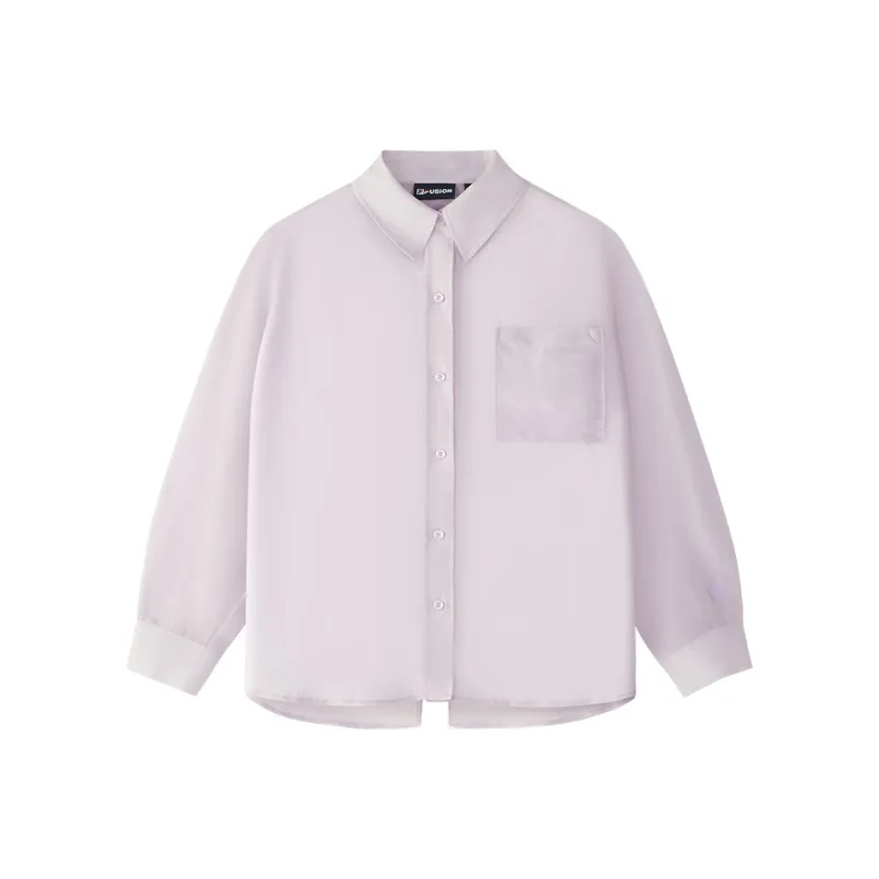 FILA FUSION FOB Shirt Women's Lavender Butterfly Purple-0