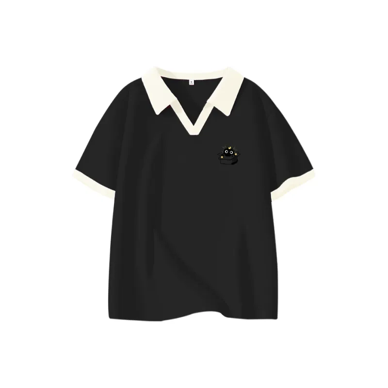 Cotton Polo Shirts Women's-9