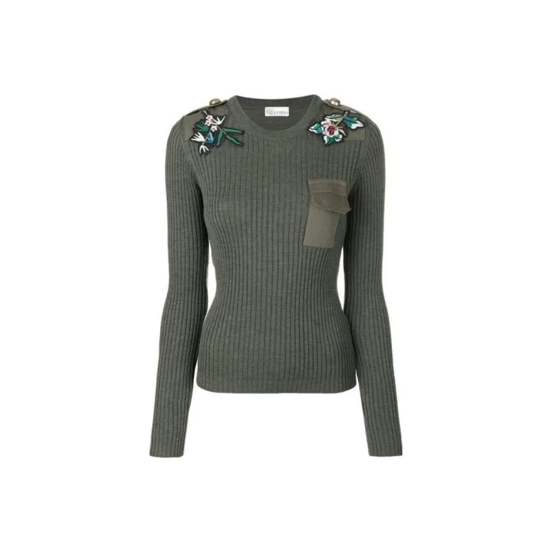 RED VALENTINO SS24 Knitwear Women's Green-0