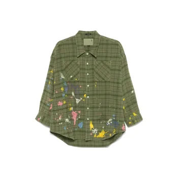 R13 Paint splatter Shirt