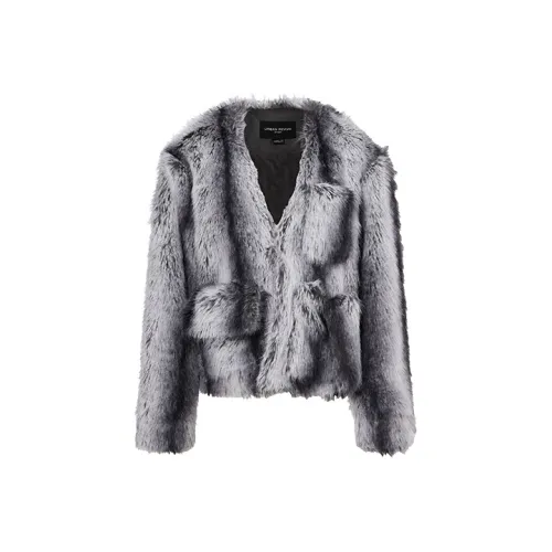 URBAN REVIVO UR Designer Collection Jackets & Coats Women's Cool Gray