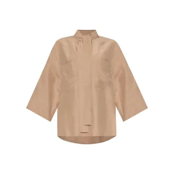 By Malene Birger Dakote Tie-neck Top